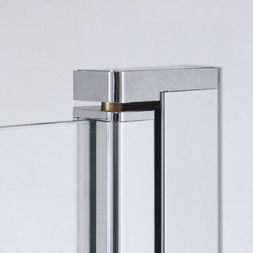 ROTH LIMAYA LINE LYP2/1000 sprchové dvere 100x195 cm, lietacie, brillant/sklo transparent 1135008224 Obrázek - fotka