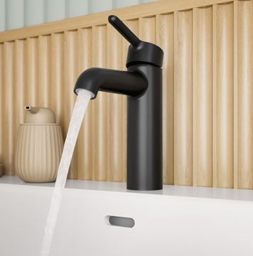 VILLEROY & BOCH SKYLA umývadlová stojanková batéria, matná čierna  TVW116004000K5 Obrázek - fotka