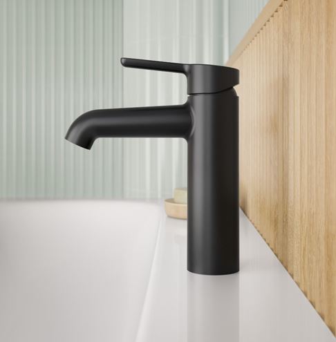 VILLEROY & BOCH SKYLA umývadlová stojanková batéria, matná čierna  TVW116004000K5 Obrázek - fotka