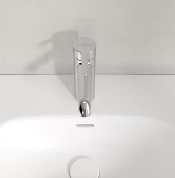 VILLEROY & BOCH SKYLA umývadlová stojanková batéria, s odtokovou súpravou, chróm  TVW11600500061 Obrázek - fotka