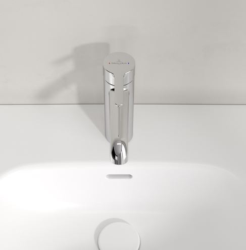 VILLEROY & BOCH SKYLA umývadlová stojanková batéria, s odtokovou súpravou, chróm  TVW11600500061 Obrázek - fotka