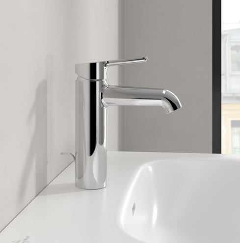VILLEROY & BOCH SKYLA umývadlová stojanková batéria, s odtokovou súpravou, chróm  TVW11600500061 Obrázek - fotka