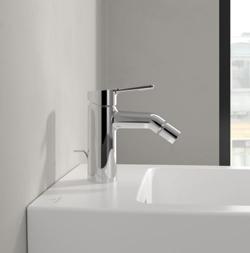 VILLEROY & BOCH SKYLA bidetová stojanková batéria, s odtokovou súpravou, chróm TVB11600100061 Obrázek - fotka