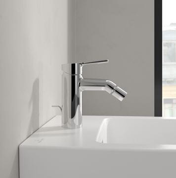 VILLEROY & BOCH SKYLA bidetová stojanková batéria, s odtokovou súpravou, chróm TVB11600100061 Obrázek - fotka