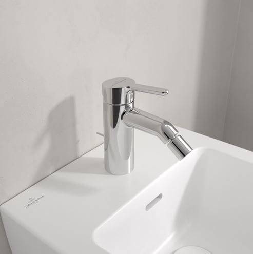 VILLEROY & BOCH SKYLA bidetová stojanková batéria, s odtokovou súpravou, chróm TVB11600100061 Obrázek - fotka