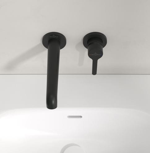 VILLEROY & BOCH SKYLA umývadlová podomietková batéria, matná čierna  TVW116001000K5 Obrázek - fotka