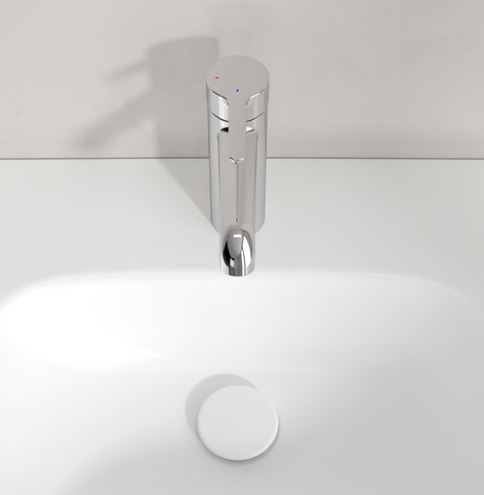 VILLEROY & BOCH SKYLA umývadlová stojanková batéria, CoolStart, chróm TVW11600200061 Obrázek - fotka