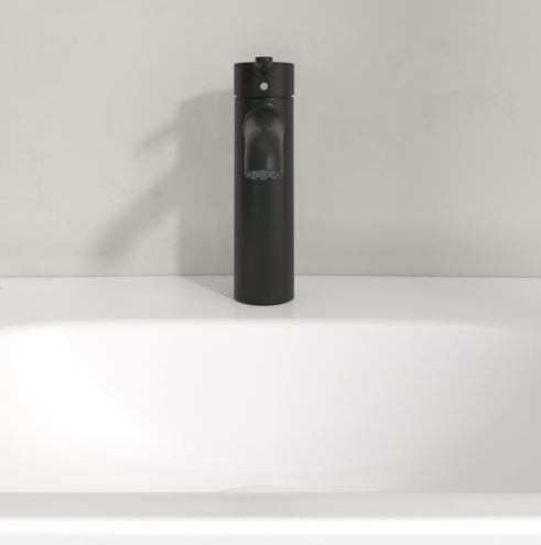 VILLEROY & BOCH SKYLA umývadlová stojanková batéria, CoolStart, matná čierna  TVW116002000K5 Obrázek - fotka