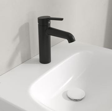 VILLEROY & BOCH SKYLA umývadlová stojanková batéria, CoolStart, matná čierna  TVW116002000K5 Obrázek - fotka