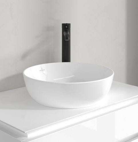 VILLEROY & BOCH SKYLA umývadlová stojanková batéria, matná čierna TVW116003000K5 Obrázek - fotka