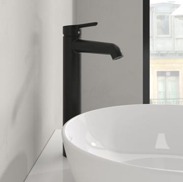 VILLEROY & BOCH SKYLA umývadlová stojanková batéria, matná čierna TVW116003000K5 Obrázek - fotka