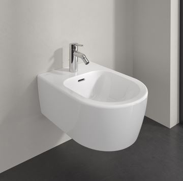 VILLEROY & BOCH SKYLA závesný bidet, CeramicPlus, alpská biela 448200R1 Obrázek - fotka