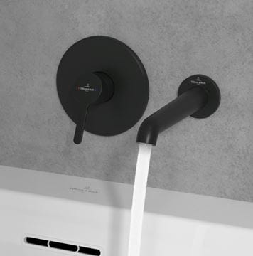 VILLEROY & BOCH SKYLA vaňová vpusť, matná čierna TVT116001000K5 Obrázek - fotka