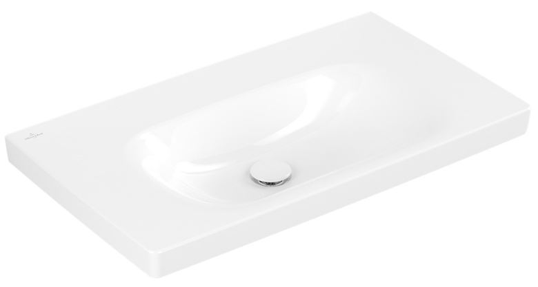 VILLEROY & BOCH SKYLA umývadlo 80 cm, bez prepadu, alpská biela 5A518301 Obrázek - fotka