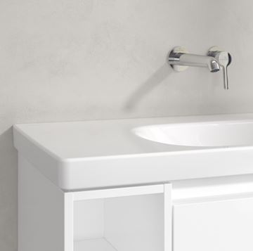 VILLEROY & BOCH SKYLA umývadlo 80 cm, bez prepadu, CeramicPlus, alpská biela 5A52R4R1 Obrázek - fotka