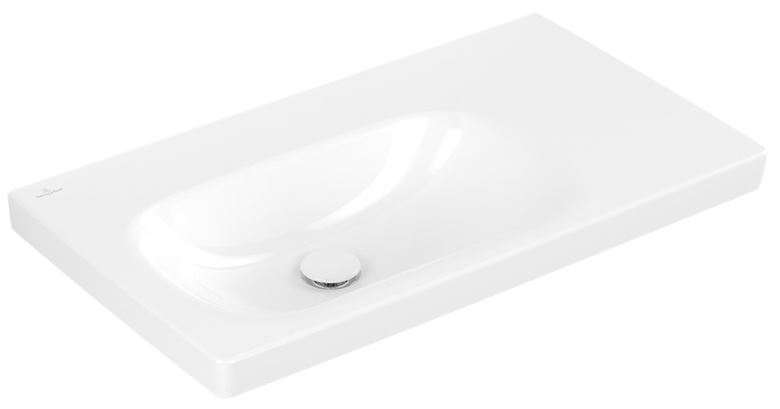 VILLEROY & BOCH SKYLA umývadlo 80 cm, bez prepadu, alpská biela 5A52L401 Obrázek - fotka
