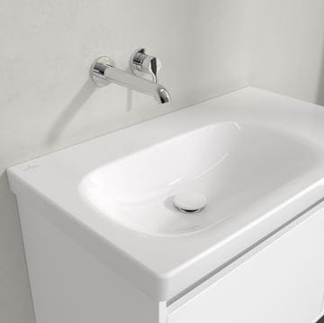 VILLEROY & BOCH SKYLA umývadlo 80 cm, bez prepadu, CeramicPlus, alpská biela 5A52L4R1 Obrázek - fotka