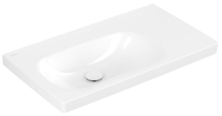 VILLEROY & BOCH SKYLA umývadlo 80 cm, bez prepadu, CeramicPlus, alpská biela 5A52L4R1 Obrázek - fotka