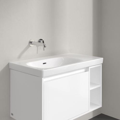 VILLEROY & BOCH SKYLA umývadlo 80 cm, s prepadom, CeramicPlus, alpská biela 5A52L3R1 Obrázek - fotka