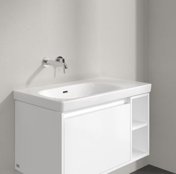 VILLEROY & BOCH SKYLA umývadlo 80 cm, s prepadom, CeramicPlus, alpská biela 5A52L3R1 Obrázek - fotka