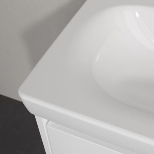 VILLEROY & BOCH SKYLA umývadlo 80 cm, s otvorom pre batériu, bez prepadu, alpská biela 5A52L201 Obrázek - fotka