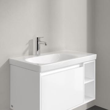 VILLEROY & BOCH SKYLA umývadlo 80 cm, s otvorom pre batériu, bez prepadu, alpská biela 5A52L201 Obrázek - fotka
