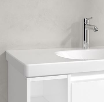 VILLEROY & BOCH SKYLA umývadlo 80 cm, s otvorom pre batériu, bez prepadu, alpská biela 5A52R201 Obrázek - fotka