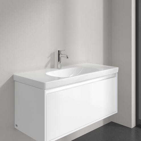 VILLEROY & BOCH SKYLA umývadlo 100 cm, s otvorom pre batériu, bez prepadu, alpská biela 5A51A201 Obrázek - fotka