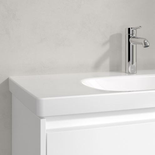 VILLEROY & BOCH SKYLA umývadlo 100 cm, s otvorom pre batériu, bez prepadu, CeramicPlus, alpská biela 5A51A2R1 Obrázek - fotka