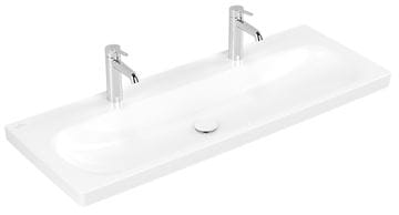 VILLEROY & BOCH SKYLA umývadlo 120 cm, s 2 otvormi pre batérie, bez prepadu, alpská biela 5A51C201 Obrázek - fotka