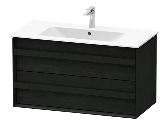 DURAVIT OCAVO skrinka pod umývadlo 100x48x54, 9 cm, 2 zásuvky, čierny dub OC45180H6H60000 Obrázek - Hlavní obrázek