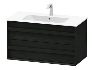 DURAVIT OCAVO skrinka pod umývadlo 100x48x54, 9 cm, 2 zásuvky, čierny dub