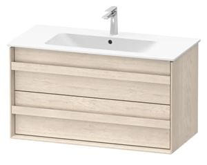 DURAVIT OCAVO skrinka pod umývadlo 100x48x54, 9 cm, 2 zásuvky, svetlý dub
