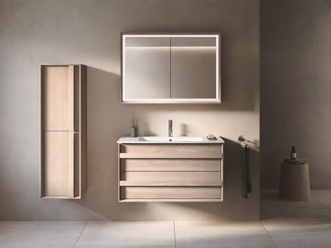 DURAVIT OCAVO skrinka pod umývadlo 100x48x54, 9 cm, 2 zásuvky, svetlý dub OC45180H7H70000 Obrázek - fotka
