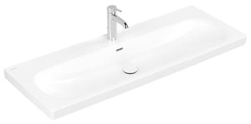 VILLEROY & BOCH SKYLA umývadlo 120 cm, s otvorom pre batériu a prepadom, alpská biela 5A51C501 Obrázek - fotka