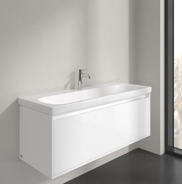 VILLEROY & BOCH SKYLA umývadlo 120 cm, s otvorom pre batériu, bez prepadu, alpská biela 5A51C101 Obrázek - fotka