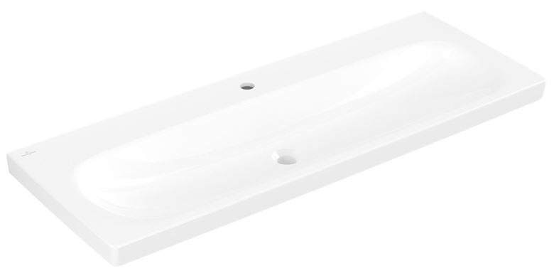 VILLEROY & BOCH SKYLA umývadlo 120 cm, s otvorom pre batériu, bez prepadu, alpská biela 5A51C101 Obrázek - Hlavní obrázek