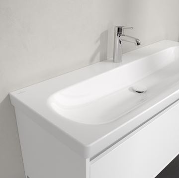 VILLEROY & BOCH SKYLA umývadlo 120 cm, s otvorom pre batériu, bez prepadu, CeramicPlus, alpská biela 5A51C1R1 Obrázek - fotka