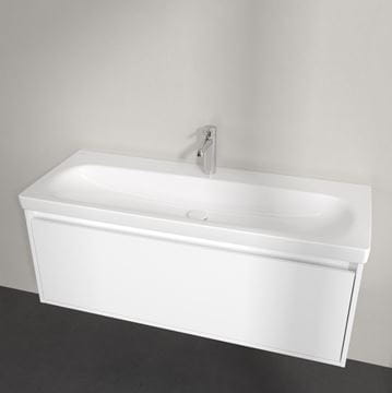 VILLEROY & BOCH SKYLA umývadlo 120 cm, s otvorom pre batériu, bez prepadu, CeramicPlus, alpská biela 5A51C1R1 Obrázek - fotka