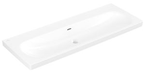 VILLEROY & BOCH SKYLA umývadlo 120 cm, s prepadom, CeramicPlus, alpská biela
