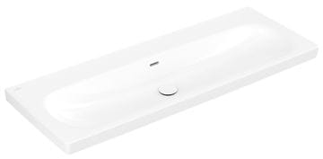 VILLEROY & BOCH SKYLA umývadlo 120 cm, s prepadom, CeramicPlus, alpská biela 5A51C6R1 Obrázek - fotka