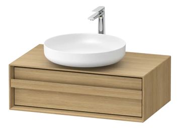 DURAVIT OCAVO skrinka pod umývadlo 80x48x26,8 cm, 1 zásuvka, prírodný dub