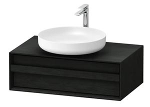 DURAVIT OCAVO skrinka pod umývadlo 80x48x26, 8 cm, 1 zásuvka, čierny dub