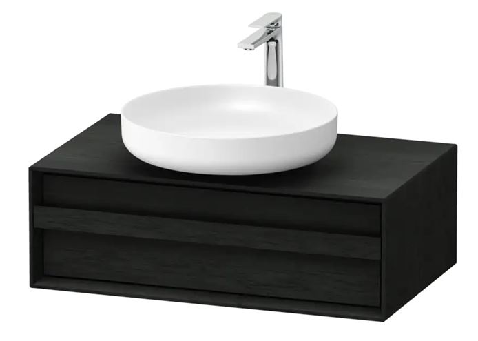 DURAVIT OCAVO skrinka pod umývadlo 80x48x26, 8 cm, 1 zásuvka, čierny dub OC50900H6H60000 Obrázek - Hlavní obrázek
