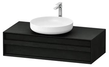 DURAVIT OCAVO skrinka pod umývadlo 100x48x26, 8 cm, 1 zásuvka, čierny dub