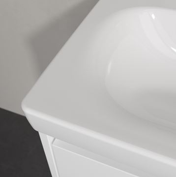 VILLEROY & BOCH SKYLA umývadlo 65 cm, bez prepadu, CeramicPlus, alpská biela 5A5168R1 Obrázek - fotka