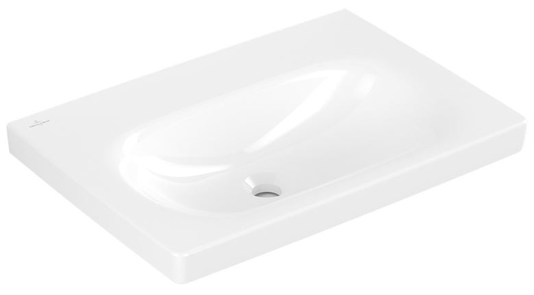 VILLEROY & BOCH SKYLA umývadlo 65 cm, bez prepadu, CeramicPlus, alpská biela 5A5168R1 Obrázek - Hlavní obrázek