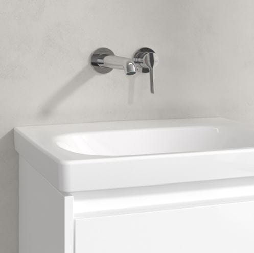 VILLEROY & BOCH SKYLA umývadlo 55 cm, bez prepadu, CeramicPlus, alpská biela 5A5158R1 Obrázek - fotka