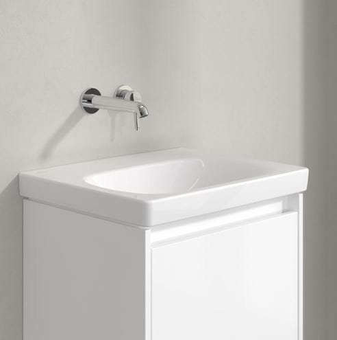 VILLEROY & BOCH SKYLA umývadlo 55 cm, bez prepadu, CeramicPlus, alpská biela 5A5158R1 Obrázek - fotka