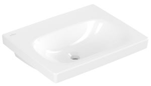 VILLEROY & BOCH SKYLA umývadlo 55 cm, bez prepadu, CeramicPlus, alpská biela